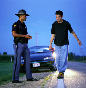 Field Sobriety Testing in Texas DWI Arrest